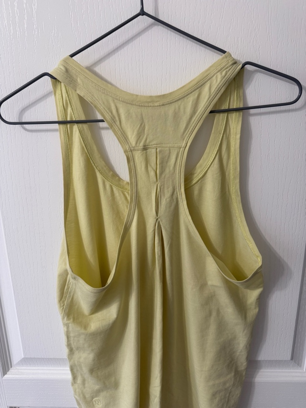 Light Yellow lululemon Racerback Tank Top - Picture 2 of 5